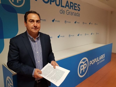 El diputado provincial del PP Eduardo Martos (PP)