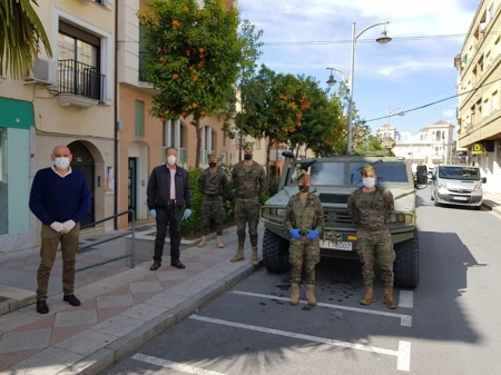 La Legión, en Pinos Puente (AYUNTAMIENTO) 