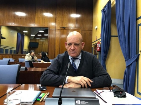 El parlamentario andaluz del PSOE Gerardo Sánchez (PSOE)
