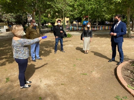 El Alcalde y la Concejala de Medio Ambiente han visitado el Campo del Príncipe (AYUNTAMIENTO) 