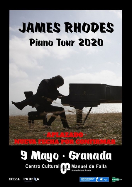 Aplazado el concierto de James Rhodes