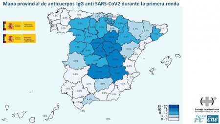 En Granada un 2,4% de la población ha superado el Covid-19 (GOBIERNO) 