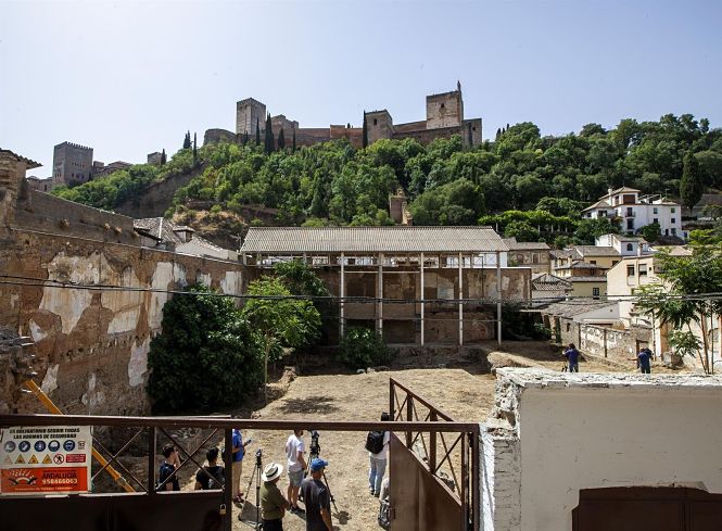 Antiguo hospital musulmán del Maristán, en imagen de archivo (PATRONATO DE LA ALHAMBRA Y EL GENERALIFE) Antiguo hospital musulmán del Maristán, en imagen de archivo (PATRONATO DE LA ALHAMBRA Y EL GENERALIFE)