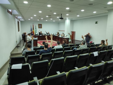 Pleno donde se han aprobado los presupuestos (AYUNTAMIENTO LA ZUBIA) 