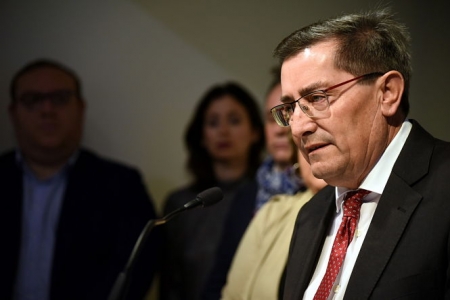 El Secretario general del PSOE de Granada, José Entrena (PSOE) 