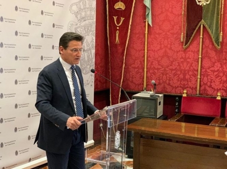 El alcalde de Granada, Luis Salvador (Cs) (AYUNTAMIENTO)