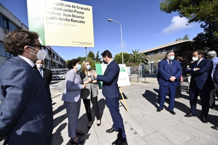 Visita institucional al inicio de las obras (JUNTA) 