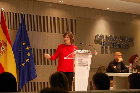 Julia Ruiz-Vozmediano, autora principal de este trabaj (UGR)