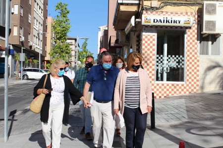 Visita institucional a la Calle Ancha (AYTO. MOTRIL) 