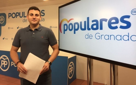 El parlamentario andaluz del PP, Rafael Caracuel (PP) 