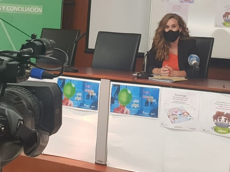La directora del IAM, Ruth Martos ha presentado el programa `Vacacionantes` (IAM)
