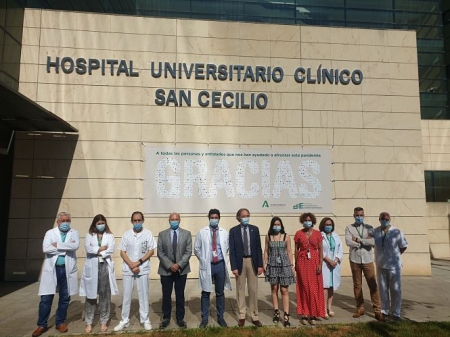 Profesionales del Hospital Universitario San Cecilio (HUSC)