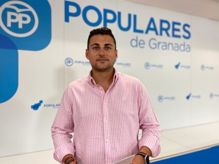 El parlamentario andaluz del PP, Rafael Caracuel (PP)