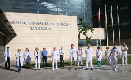 Profesionales del hospital Universitario San Cecilio (HUSC)