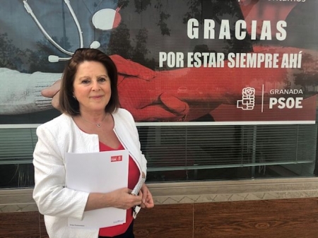 La parlamentaria andaluza del PSOE, María José Sánchez Rubio (PSOE)