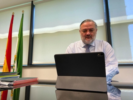 Presidente provincial del PP de Granada, Pablo García (PP) 