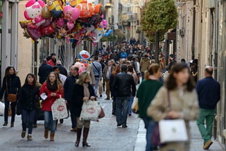 Centro comercial abierto de Granada 