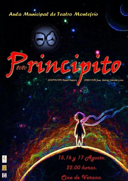 Cartel de la obra de teatro `El Principito` (AYTO. MONTEFRÍO) 