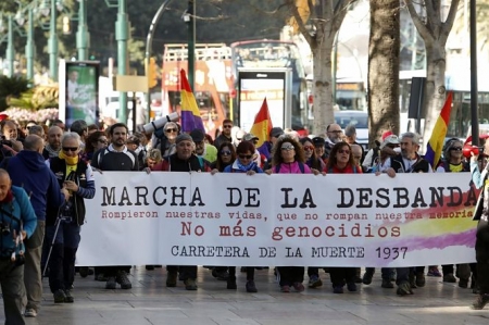 Marcha de la desbandá en Málaga (EUROPA PRESS) 