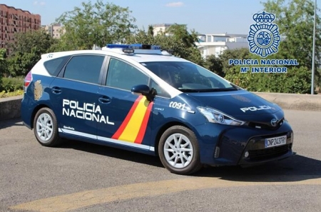 Imagen de un vehículo policial (POLIÍA NACIONAL)