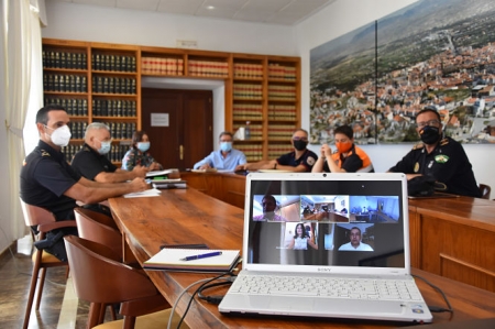 Imagen de la Junta local de Seguridad (AYTO. BAZA)