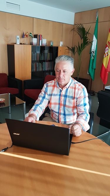 El diputado de Obras Públicas y Vivienda, José María Villegas (DIPUTACIÓN)