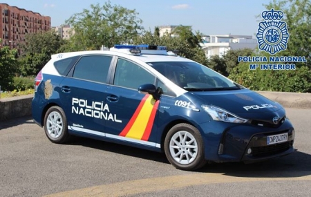 Imagen de un vehículo policial (POLICIA NACIONAL)