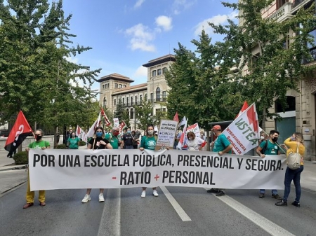 Huelga educativa en Granada (CCOO)