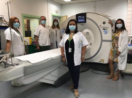 La directora gerente junto a parte del equipo (JUNTA)