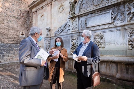 Presentación de un libro sobre el Pilar de Carlos V (PATRONATO DE LA ALHAMBRA Y GENERALIFE) 