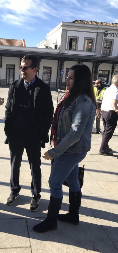Pedro Honrubia y Alejandra Durán, de Podemos en Granada (PODEMOS-ARCHIVO) 