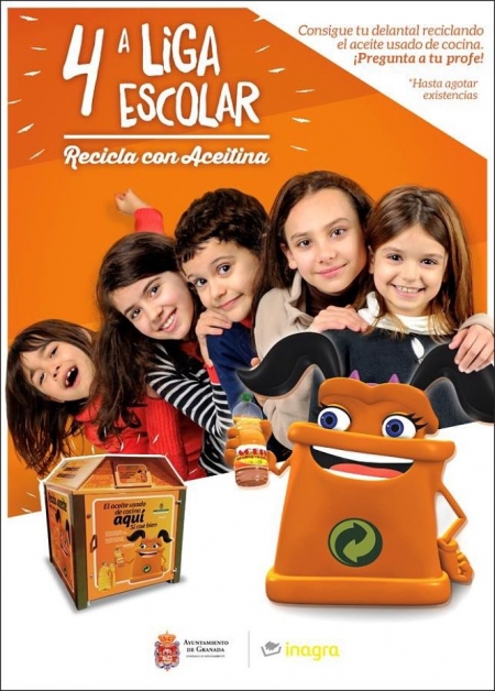 Cartel de la Liga `Aceitina` (AYTO. GRANADA) 