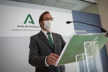 El Delegado de Fomento, Infraestructuras y Ordenación del Territorio, Antonio Granados (JUNTA)