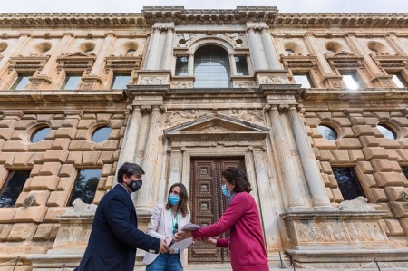 La Alhambra licita por más de un millón de euros la restauración de las portadas del Palacio de Carlos V (PATRONATO DE LA ALHAMBRA Y EL GENERALIFE)