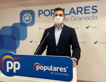 El parlamentario andaluz del PP, Rafael Caracuel (PP)