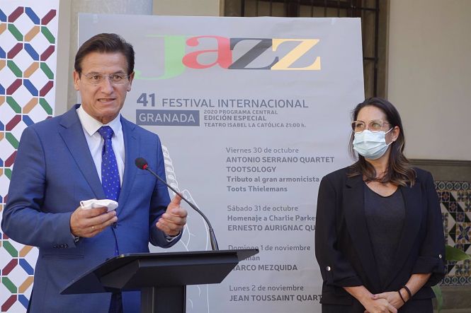 Presentación de la 41 edición del Festival Internacional de Jazz de Granada (AYUNTAMIENTO DE GRANADA) Presentación de la 41 edición del Festival Internacional de Jazz de Granada (AYUNTAMIENTO DE GRANADA)