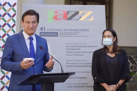 Presentación de la 41 edición del Festival Internacional de Jazz de Granada (AYUNTAMIENTO DE GRANADA)