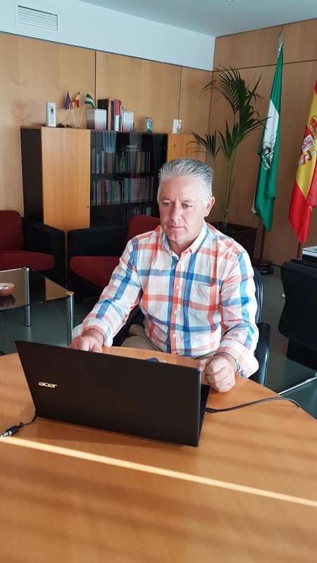 El diputado provincial de Obras Públicas y Vivienda, José María Villegas (DIPUTACIÓN DE GRANADA) 