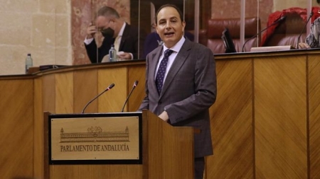 El parlamentario andaluz de Vox Francisco Ocaña (VOX) 