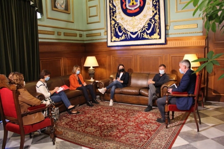 Reunión de la Cámara de Comercio en el Ayuntamiento de Motril (CANARA COMERCIO MOTRIL)