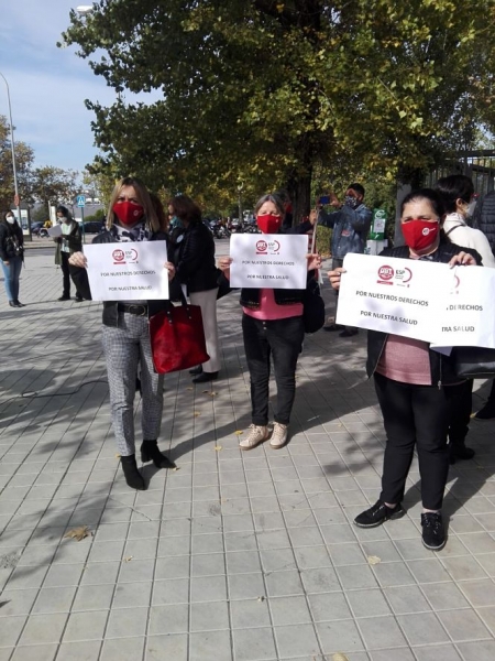 Concentración en defensa de la Sanidad Pública (UGT)