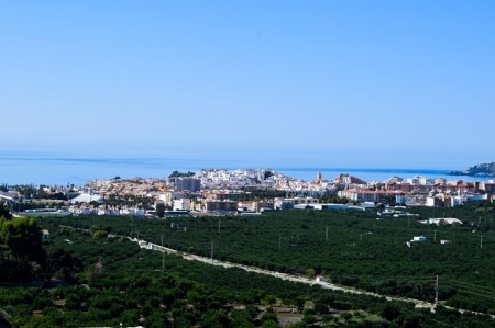 Vista panorámica de la Vega Rio Verde (AYTO. ALMUÑÉCAR)