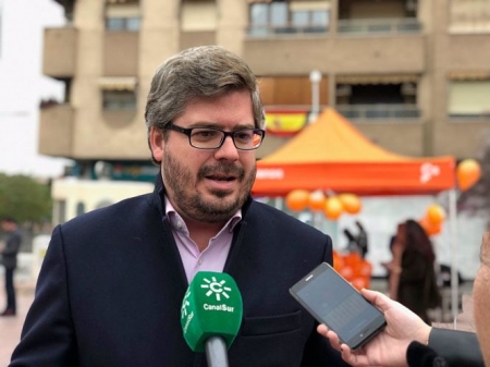 El senador de Cs Fran Hervías (CS) 