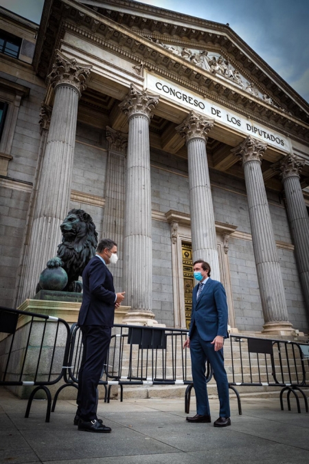 Los diputados nacionales del PP, Carlos Rojas y Pablo (PP)