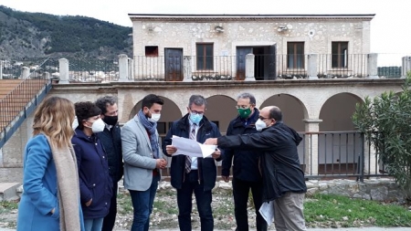 Imagen de la visita a Moclín (JUNTA)