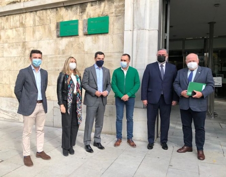 Miembros del PP tras las medidas anunciadas por la Junta (PP) 
