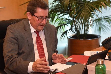 El Presidente de la Diputación de Granada, José Entrena (DIPUTACIÓN)