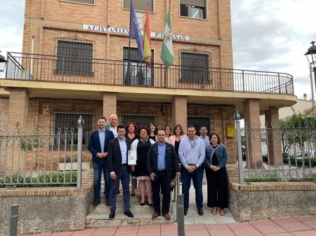 Fachada, del Ayuntamiento de Pulianas (PSOE)