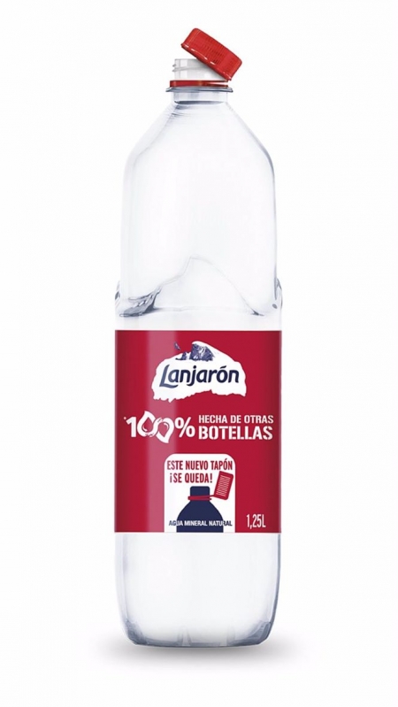 Botella de Lanjarón (AGUAS DANONE) 