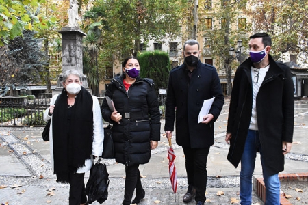 Parlamentarios andaluces de IU y Podemos (IU)